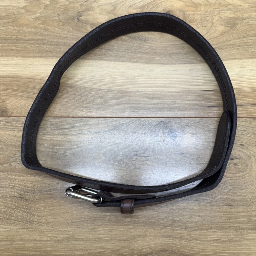 Hawx Mens Belt Size 38 Brown Leather Mens Work Casual Everyday
